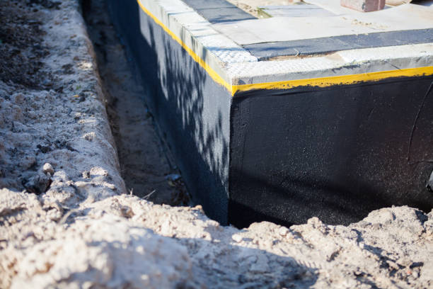 Professional Waterproofing technician working in Skippack, PA